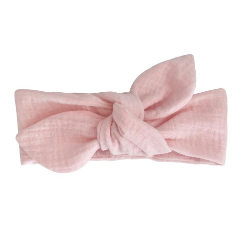 Bandeau bébé - Rose blush