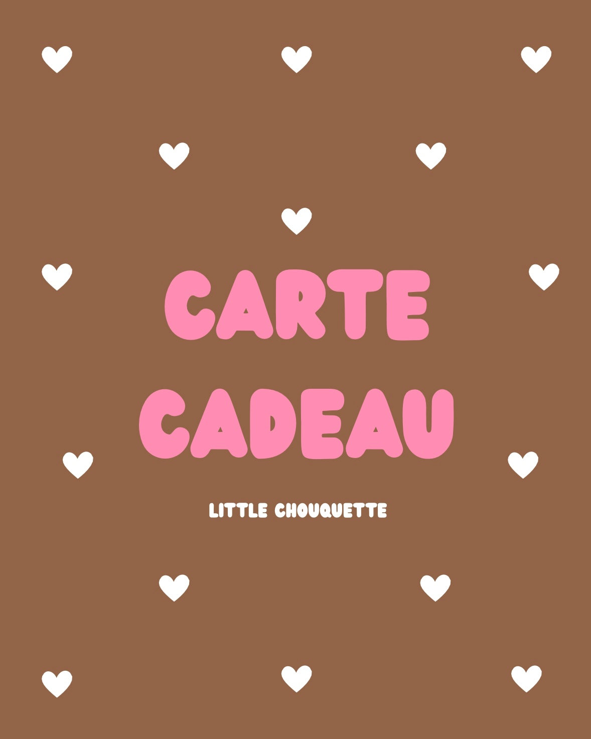 E-Carte cadeau
