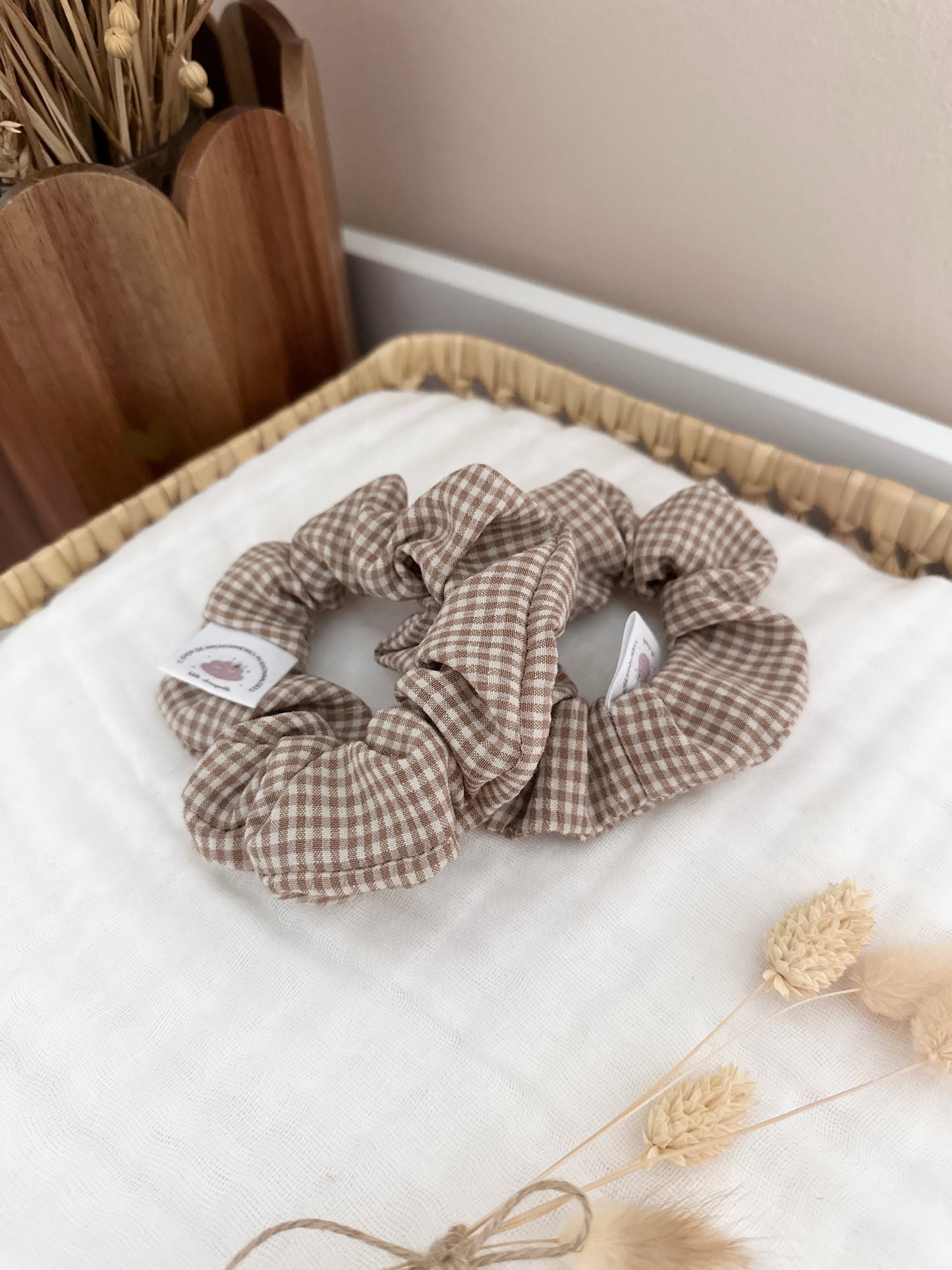 Chouchou Vichy Marron