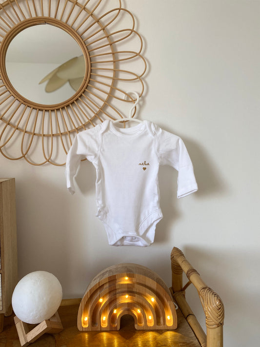 Body bébé manches longues