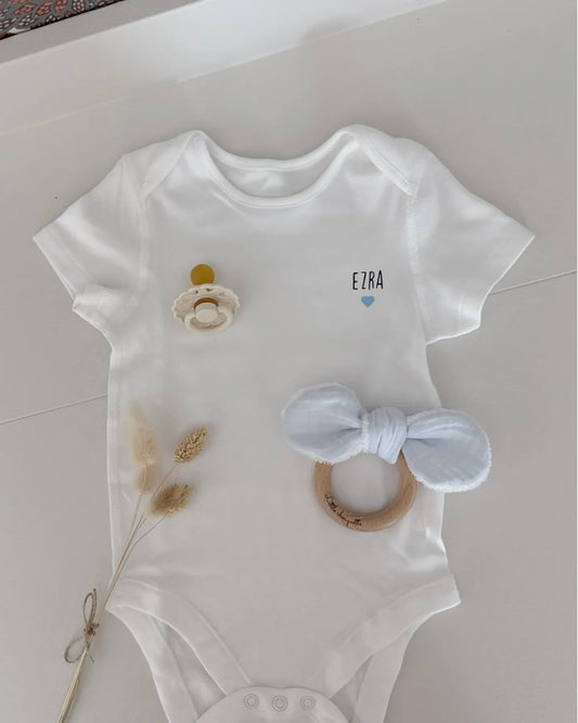 Body bébé manches courtes