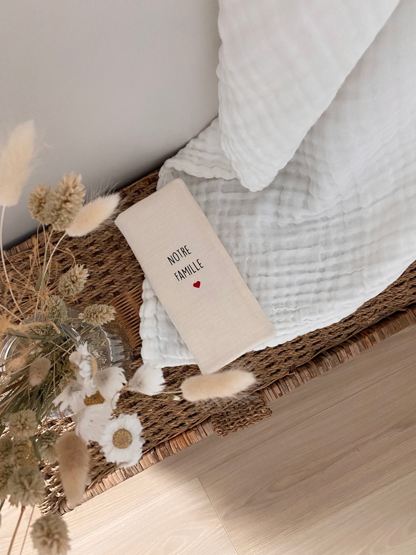 Protège livret de famille - Beige