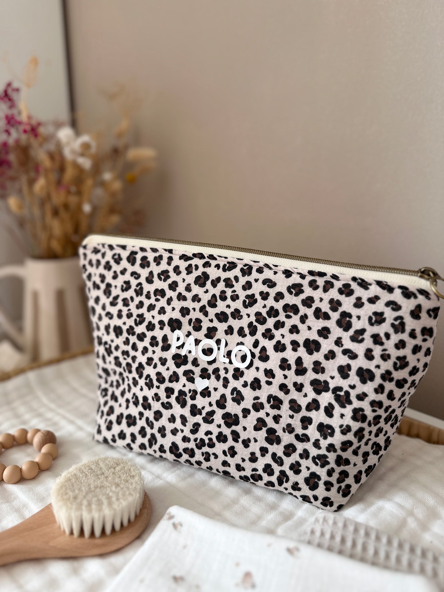 Trousse de toilette - Tissus au choix
