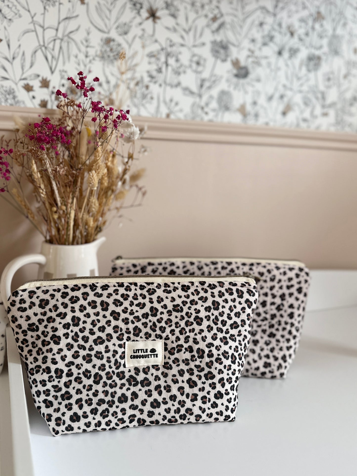 Trousse de toilette - Tissus au choix