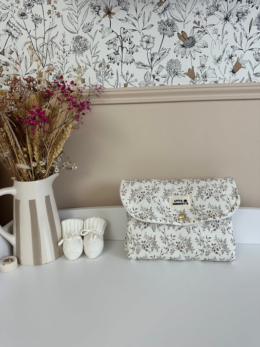 Matelas à langer - Branches beige