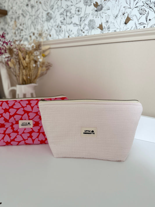 Trousse de toilette - Rose blush