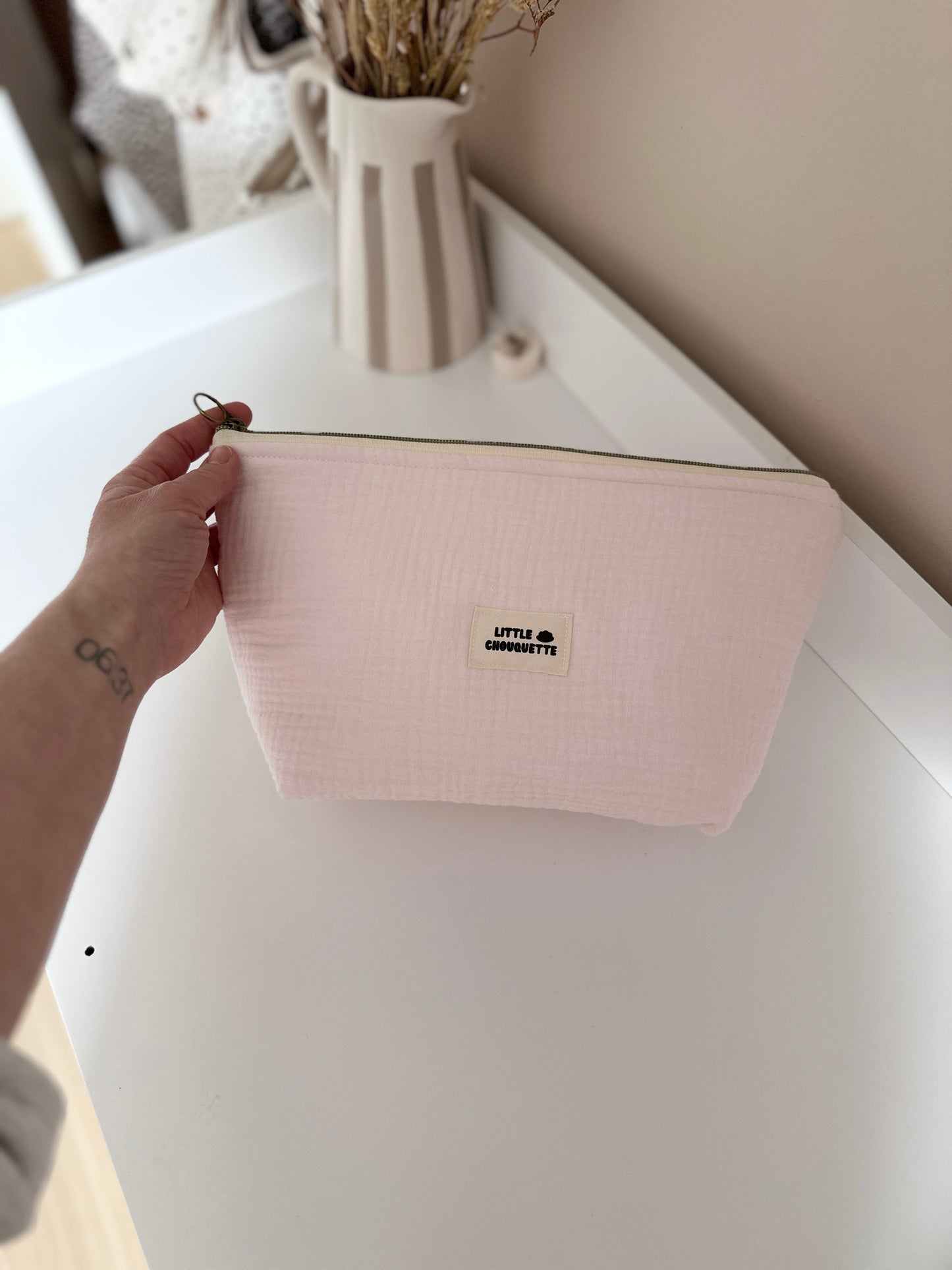 Trousse de toilette - Rose blush