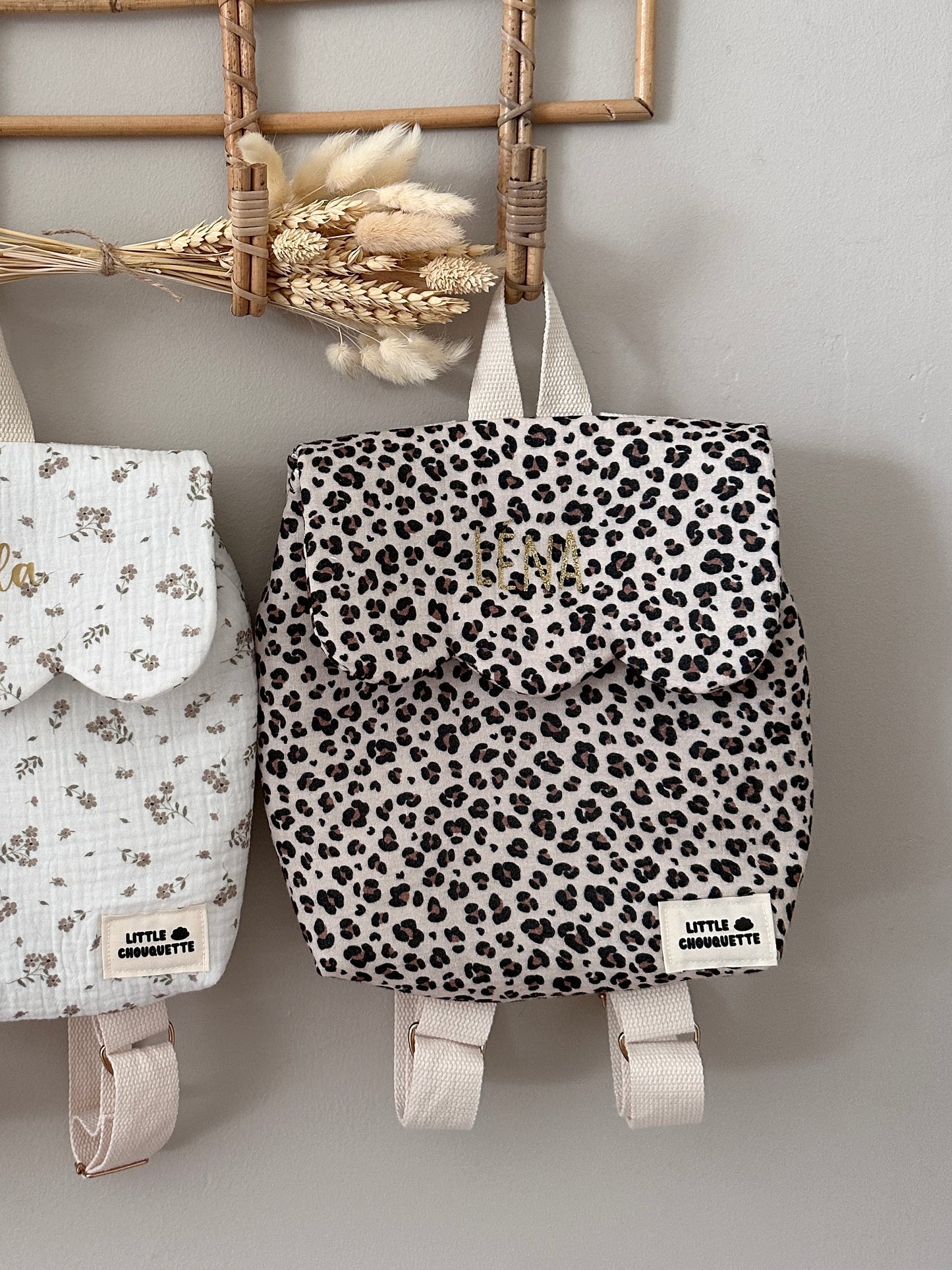 Sac à dos bébé personnalisable -  Tissus au choix