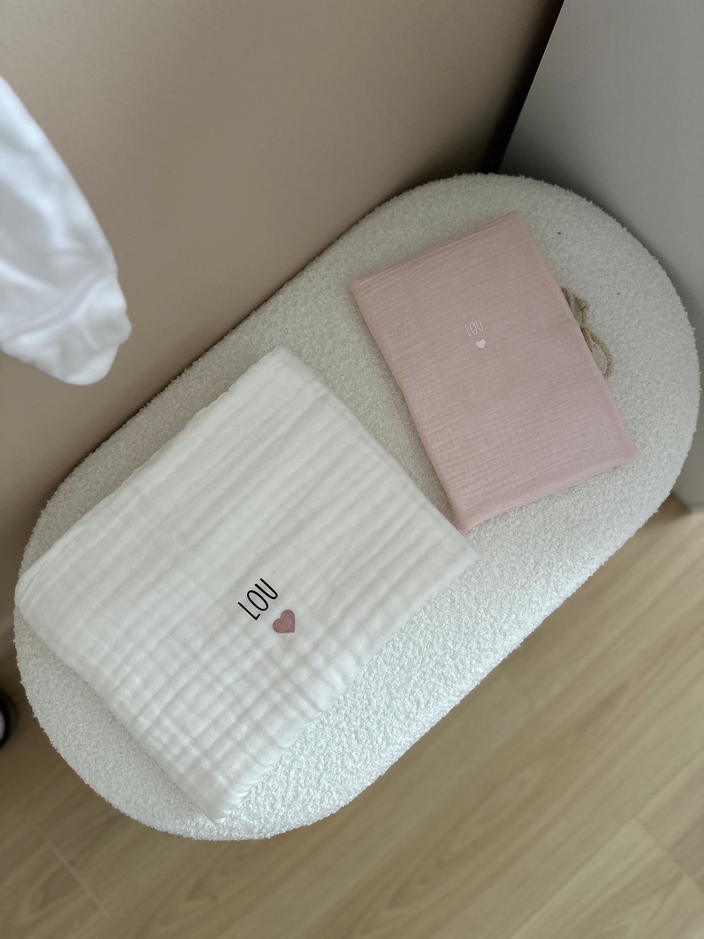 Protège carnet de santé - Rose Blush