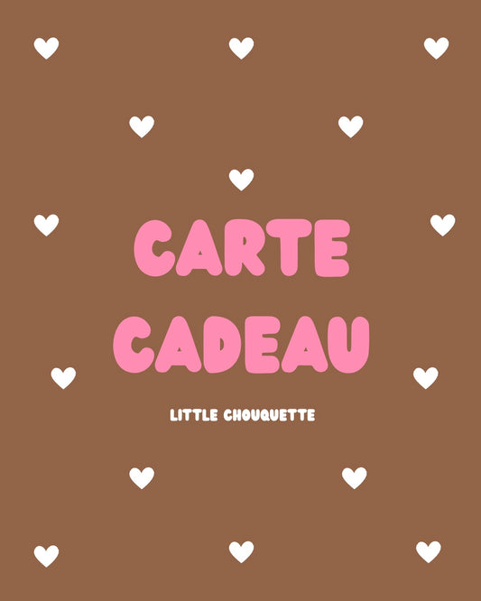 E-Carte cadeau