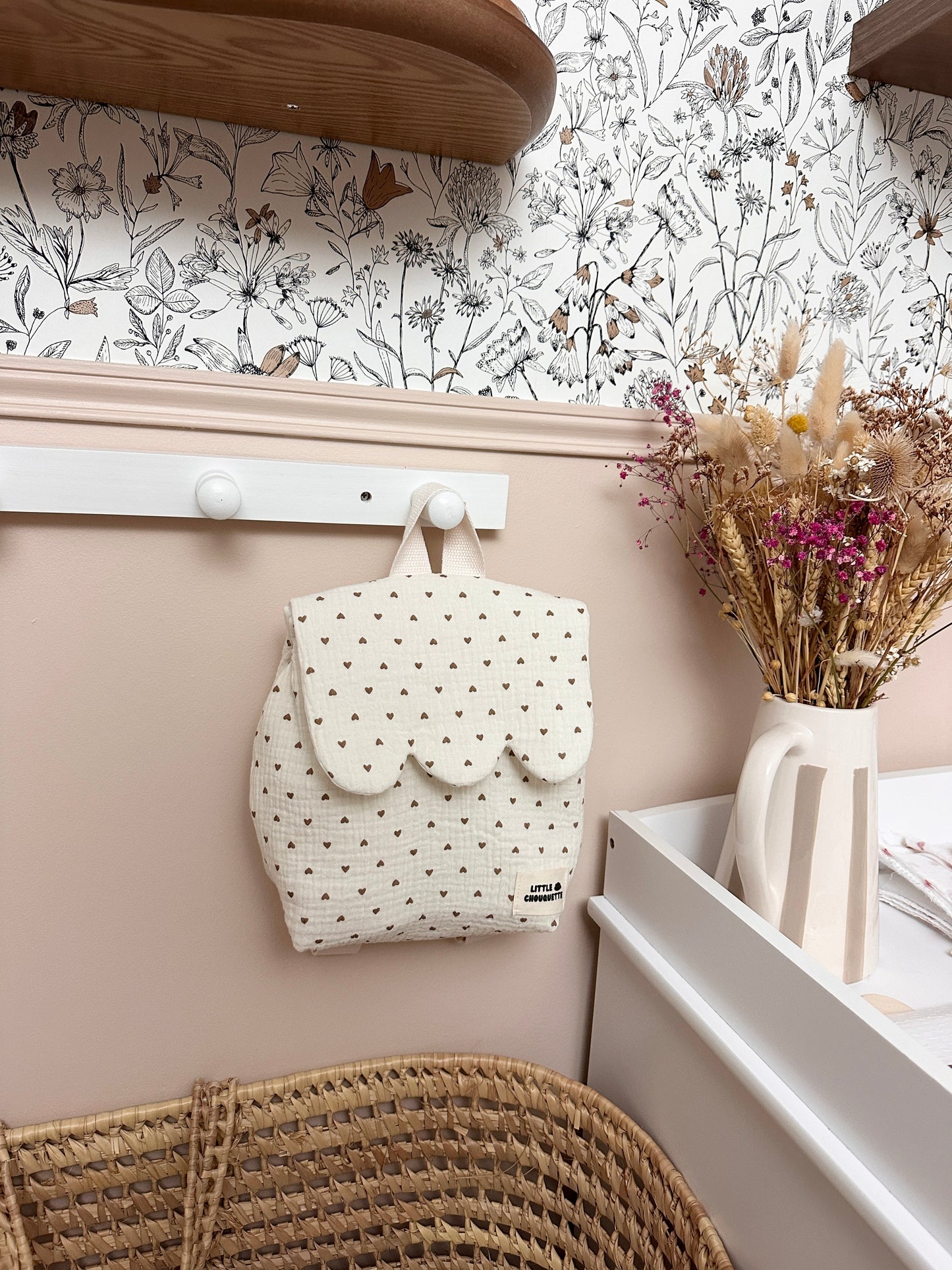 Sac à dos bébé personnalisable -  Tissus au choix