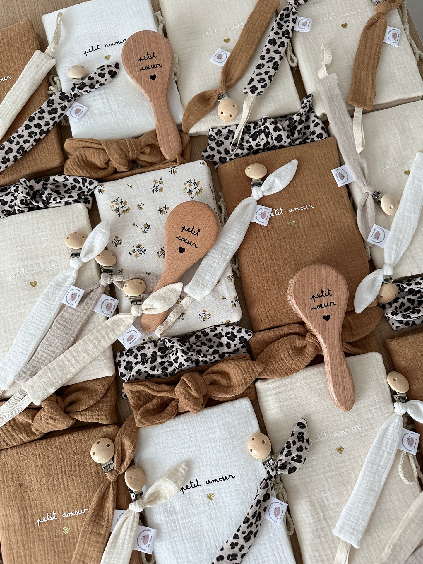 Protège carnet de santé - Beige