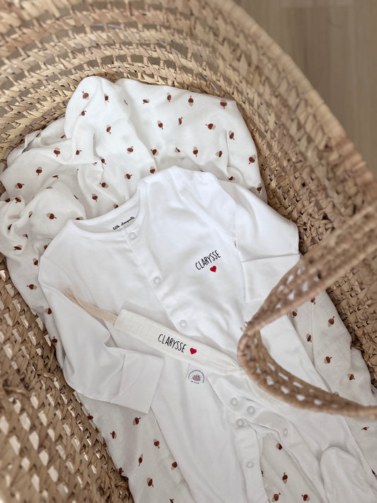 Pyjama bébé personnalisé