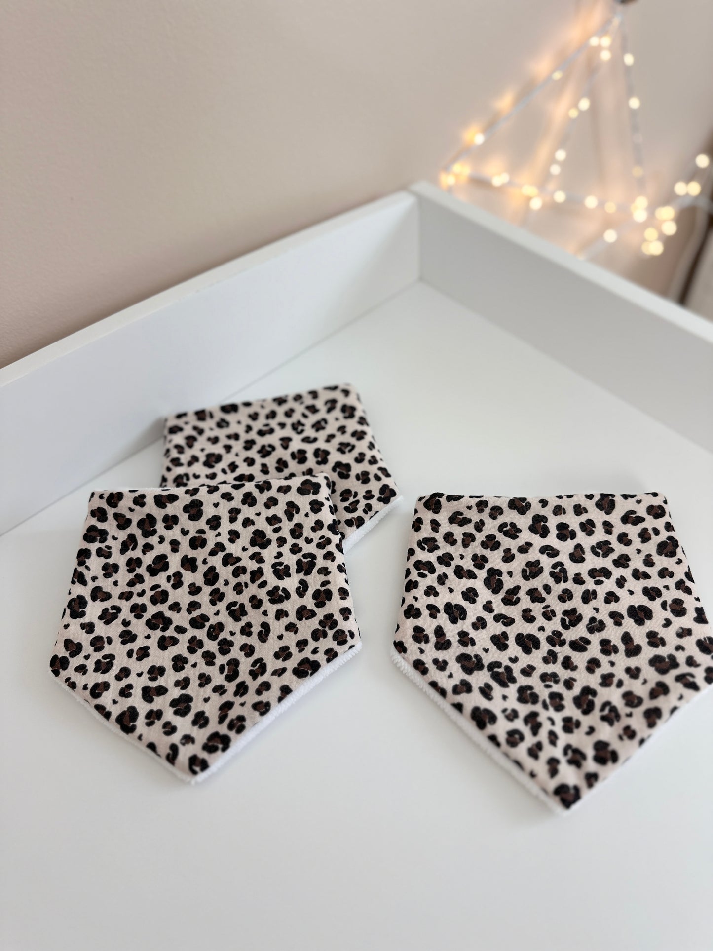 Bavoir bandana - tissus au choix