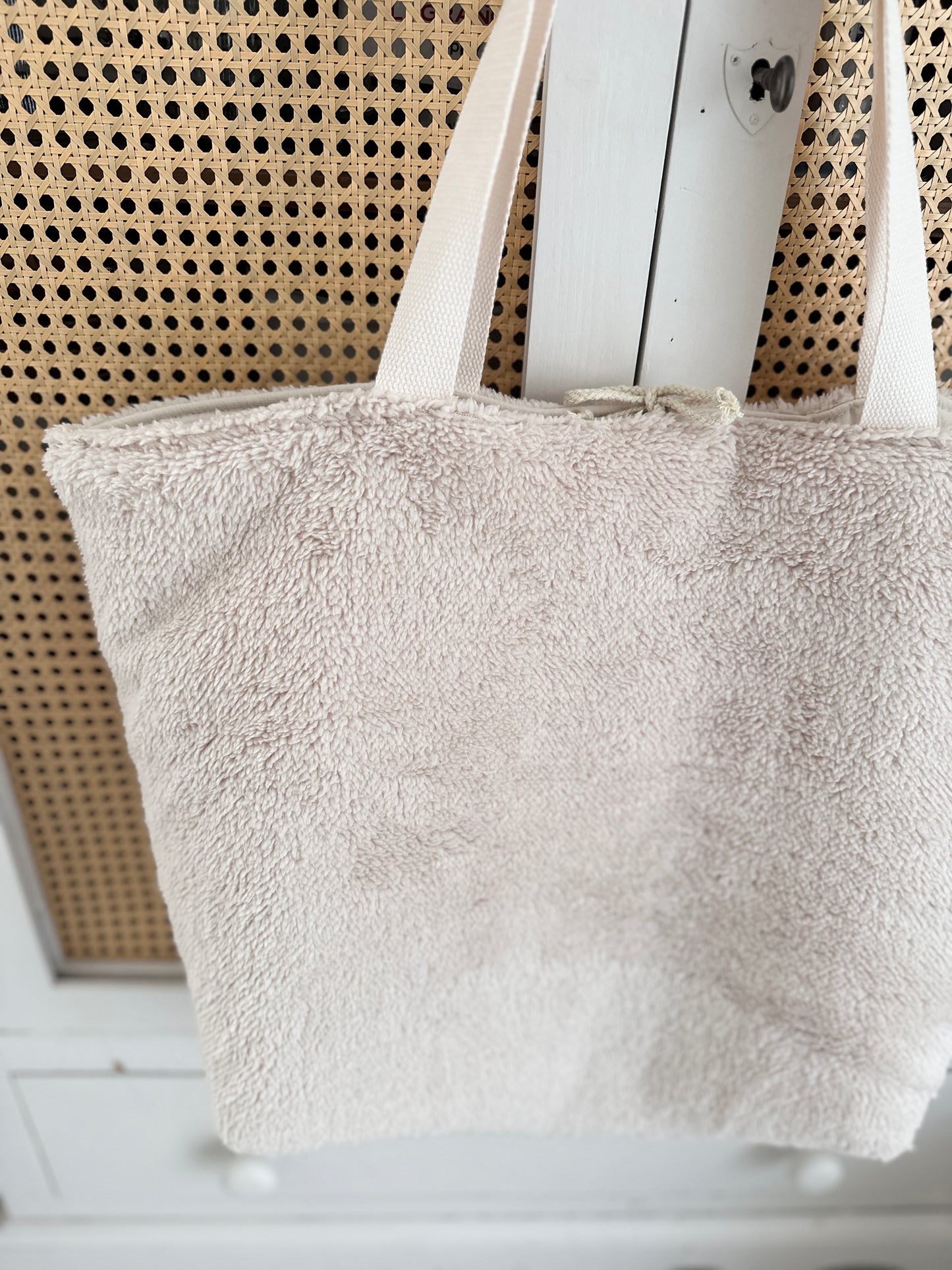 Sac cabas XL - Moumoute beige