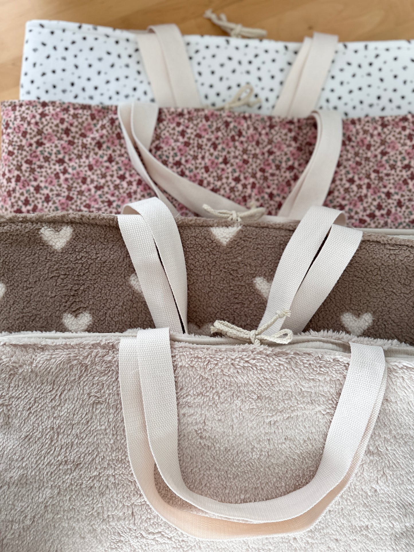 Sac cabas XL - Moumoute beige