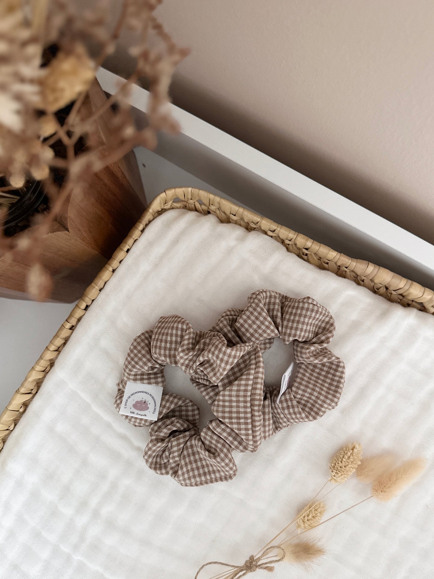 Chouchou Vichy Marron