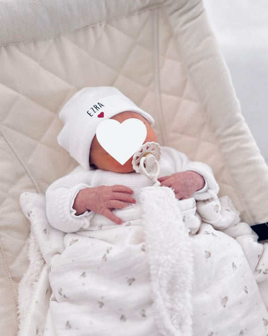 Bonnet naissance personnalisé