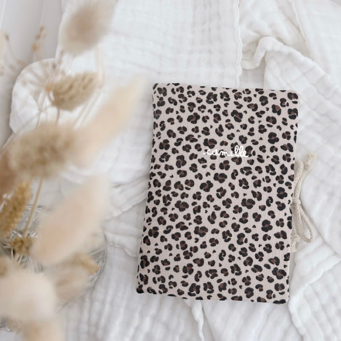 Protège carnet de santé - Léopard